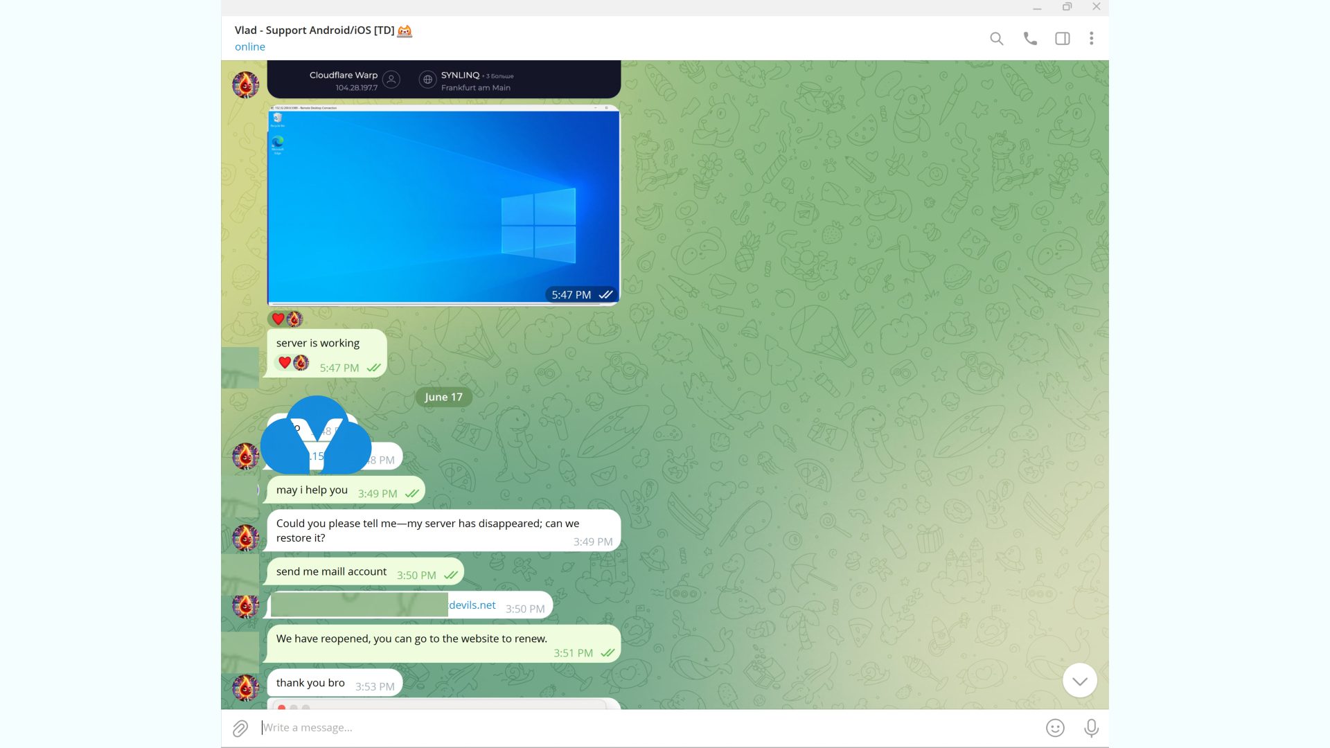 Sophia Wilson Testimonial