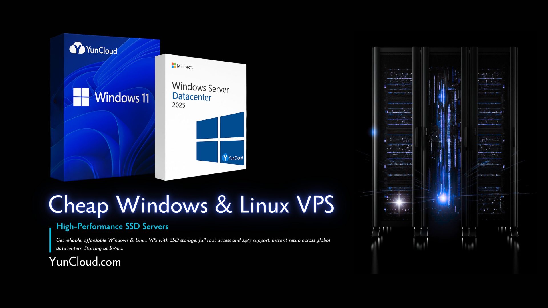 Cheap Windows & Linux VPS