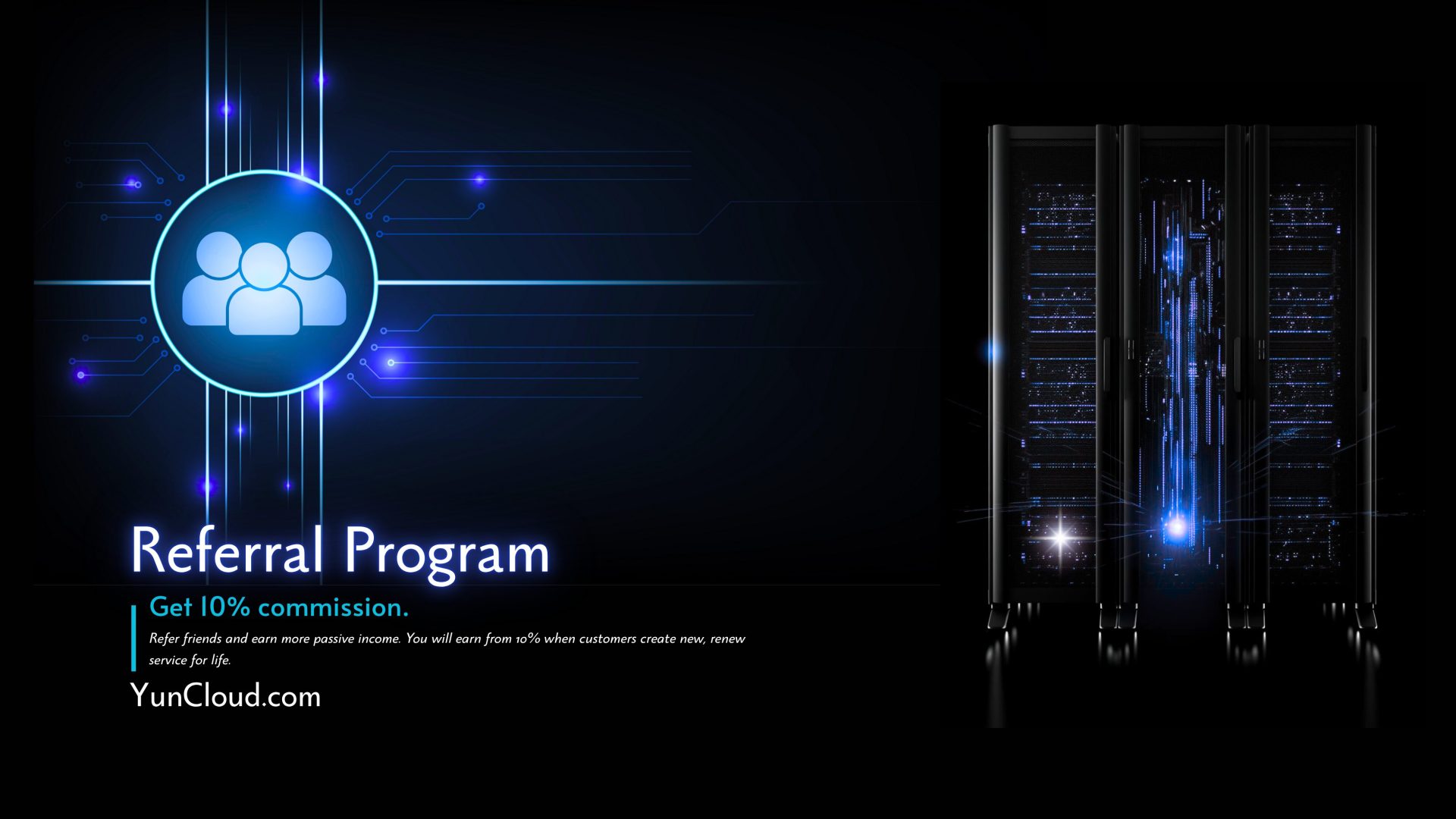 Referral Program at YunCloud